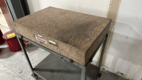 <p>STARRETT SURFACE PLATE DIMENSIONS: 3' x 2' x 6", PLATE NUMBER: 874404</p> - 3