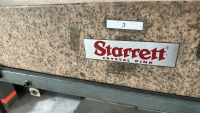 <p>STARRETT SURFACE PLATE DIMENSIONS: 3' x 2' x 6", PLATE NUMBER: 874404</p> - 5