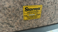 <p>STARRETT SURFACE PLATE DIMENSIONS: 3' x 2' x 6", PLATE NUMBER: 874404</p> - 6