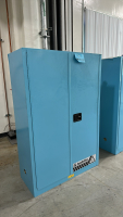 JUSTRITE SURE-GRIP EX 45 GAL. ACID AND CORROSIVE STORAGE CABINET, DIMENSIONS: 43" x 18" x 65", MODEL: 894522