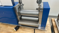 TMAXCN BRAND ELECTRODE CALENDER HEAT ROLL PRESS MACHINE, TO INCLUDE: (2) DIGITAL INDICATORS - 5