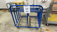 VESTIL VHSR-4 STEEL VARIABLE HEIGHT SHEET RACK, DIMENSIONS: 48" x 36" x 46"