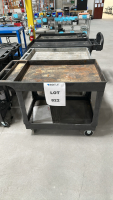 LOT OF (3) ASSORTED PLASTIC UTILITY CARTS, DIMENSIONS: (1) 5" x 26" x 33", (1) 40" x 25" x 32", (1) 54" x 25" x 39"