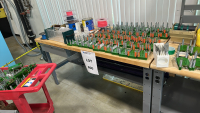ULINE SINGLE-DRAWER STEEL FRAME WOOD TOP WORKBENCH<br/>(TABLE ONLY - CONTENTS NOT INCLUDED)