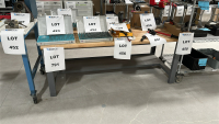ULINE STEEL FRAME WOOD TOP WORKBENCH, DIMENSIONS: 72" x 36" x 30"<br/>(TABLE ONLY - CONTENTS NOT INCLUDED)
