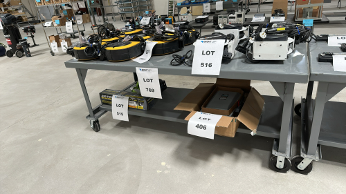MOBILE WORKBENCH, DIMENSIONS: 84" x 42" x 34"<br/>(TABLE ONLY - CONTENTS NOT INCLUDED)