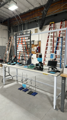 BENCH-TEK STEEL WORKBENCH W/ MOUTNED RACK, DIMENSIONS: 96" x 30" x 90"<br/>(TABLE ONLY - CONTENTS NOT INCLUDED)
