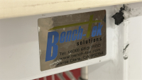 BENCH-TEK STEEL WORKBENCH W/ MOUTNED LIGHT, DIMENSIONS: 96" x 30" x 80"<br/>(TABLE ONLY - CONTENTS NOT INCLUDED) - 2