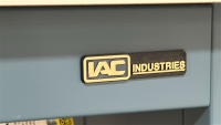 IAC HEAVY-DUTY STEEL WORK BENCH W/ MOUNTED LIGHT, DIMENSIONS: 72" x 36" x 88" <br/>(TABLE ONLY - CONTENTS NOT INCLUDED) - 2