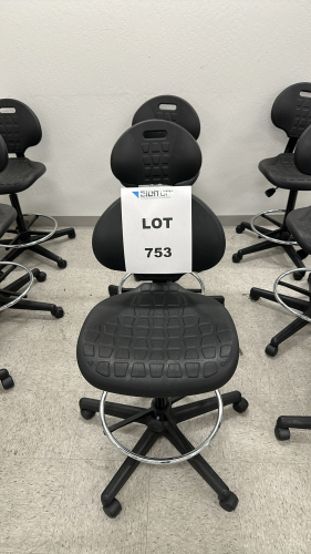 LOT OF (3) ULINE LAB STOOLS , MODEL: H-1375