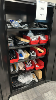 ULINE 2-DOOR STORAGE CABINET, DIMENSIONS: 36" x 24" x 72", TO INCLUDE: ALL CONTENTS - 2