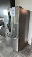 LG 29 cu ft. FRENCH DOOR REFRIGERATOR W/ SLIM DESIGN WATER DISPENSER, DIMENSIONS: 38" x 36" x 70" MODEL: LRFWS2906V - 2