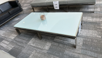 LOT OF (1) LOBBY TABLE, DIMENSIONS: 66" x 33" x 13" - 2
