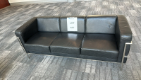 LOT OF (1) LOBBY COUCH, DIMENSIONS: 76" x 30" x 26"