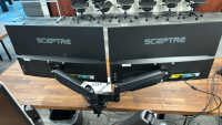 LOT OF (2) SPECTRE 28" MOUNTED LCD DISPLAY MONITORS, MODEL: E278W-FPT8QO8J38LA - 2