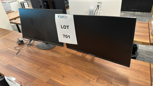 LOT OF (2) SPECTRE 28" LCD DISPLAY MONITORS, MODEL: E278W-FPT8QO8J38LA