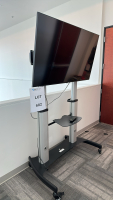 LG 55&rdquo; LCD TV DISPLAY, W/ STARTECH MONITOR STAND, MODEL: 55UR640S9UD, S/N: 307RMWV7X761