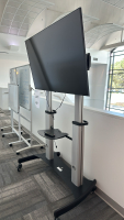 LG 55&rdquo; LCD TV DISPLAY, W/ STARTECH MONITOR STAND, MODEL: 55UR640S9UD, S/N: 307RMWV7X761 - 2