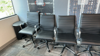 LOT OF (5) OFFICE CHAIRS - 3