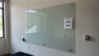 QUARTET MAGNETIC GLASS INFINITY FRAMELESS MOUNTING DRY ERASE BOARD, DIMENSIONS: 72" x 48"<br/>
