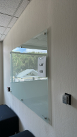 QUARTET MAGNETIC GLASS INFINITY FRAMELESS MOUNTING DRY ERASE BOARD, DIMENSIONS: 72" x 48"<br/> - 2
