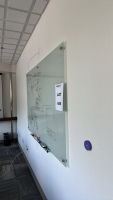 QUARTET MAGNETIC GLASS INFINITY FRAMELESS MOUNTING DRY ERASE BOARD, DIMENSIONS: 72" x 48"<br/> - 2