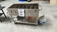 BACKYARD PRO OUTDOOR GAS GRILL, MODEL: 554LPG48, S/N: BYP3067081462, DIMENSIONS: 56" x 24" x 35"