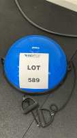 ZELUS 23" BALANCE BALL TRAINER W/ RESISTANCE BANDS