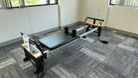 AEROPILATES PRO REFORMER WHOLE BODY RESISTANCE WORKOUT MACHINE, MODEL: 55-5556D, S/N: 220CT003168