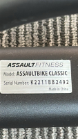 ASSAULT FITNESS EXERCISE BIKE, MODEL: ASSAULT BIKE CLASSIC, S/N: K2211BB2492 - 3