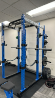 REP FITNESS HEAVY-DUTY CUSTOMIZABLE POWER RACK, MODEL: TO INCLUDE: BENCH / ALL ACCESSORIES - 3