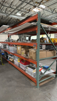 LOT OF (2) SECTIONS PALLET RACKING 8&rsquo; Tall (CONTENTS NOT INCLUDED) - 2