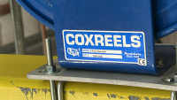 COXREELS RETRACTABLE AIR/WATER LOW PRESSURE HOSE REEL, MODEL: P-LP-350-9XH, S/N: 789166 - 2