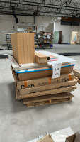 LOT OF ASSORTED SPARE MATERIALS, TO INCLUDE: ROHACELL PERFORMANCE FOAM, FIBERGLASS CLOTH, 4' GROUNDING RODS, ETC.