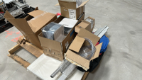 LOT OF ASSORTED SPARE MATERIAL, TO INCLUDE: CONDENSATION COLLECTION MATERIALS, HEAT SHRINK TUBING, RVC FOAM BLOCKS, ETC. - 4