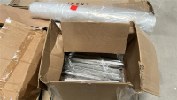 LOT OF (2) PALLETS / (1) CART OF ASSORTED SPARE ALUMINUM PARTS / FIXTURES - 6