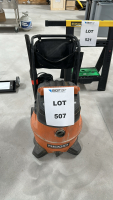 RIGID 16 GAL. NXT WET / DRY SHOP VACUUM, MODEL: WD18511, S/N: 17163R111567