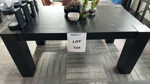 KITCHEN BREAKROOM TABLE, DIMENSIONS: 65" x 36" x 31"