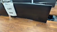LOT OF (2) ASSORTED LCD DISPLAY MONITORS W/ MOUNT ATTACHMENT, TO INCLUDE: (1)DELL, (1)ASUS - 2