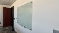QUARTET MAGNETIC GLASS INFINITY FRAMELESS MOUNTING DRY ERASE BOARD, DIMENSIONS: 72" x 48"<br/> - 2