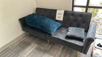 LOT OF (1) FUTON/COUCH, DIMENSIONS: 68" x 32" x 32"