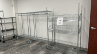 LOT OF (7) ASSORTED RACKS, DIMENSIONS: (3) 48" x 24" x 72", (2) 48" x 24" x 70", (1) 36" x 18" x 60", (1) 33" x 15" x 43"