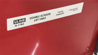 ULINE 770LB CAPACITY DOUBLE SCISSOR LIFT TABLE, MODEL: H-1784 - 3