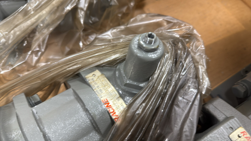 (2) Racine 0.4 KW 3~ Induction Motors