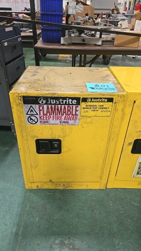 Justrite 24 Can Aerosol Can Bench Top Cabinet
