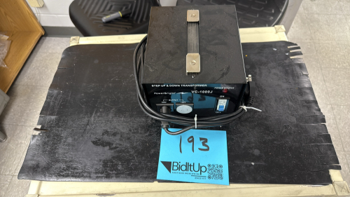 Power Bright VC-1000J Step Up & Down Transformer