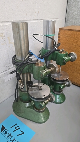 (2) Microkator Stands and Tooling