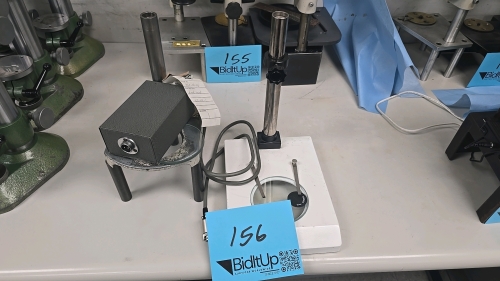Lot of (2) Misc. Microscope Stands