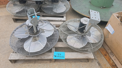 Pallet of (2) 26" Dayton Wall Fans