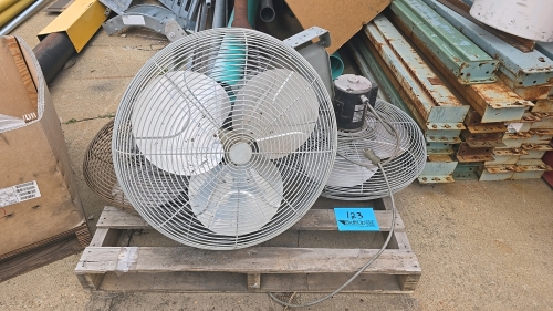 Pallet of (3) 26" Dayton Wall Fans